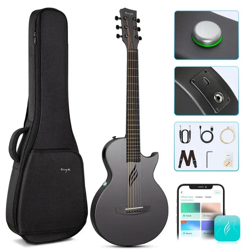 CarbonX™ 35" Smart Carbon Fiber Acoustic-Electric Guitar