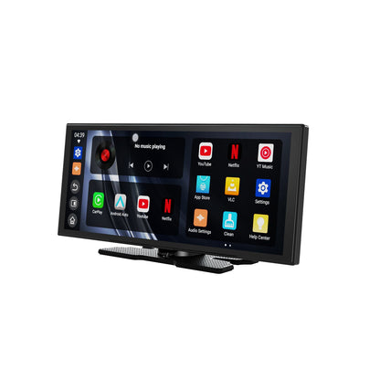 🍃50% OFF! 🔥11.4 Inch 4K Ultra HD Portable Car Touch Screen, Wireless CarPlay & Android Auto GPS Navigator, Worldwide Map Navigation, Plug & Play Car Entertainment Display with Netflix YouTube Support & 1-Year Warranty