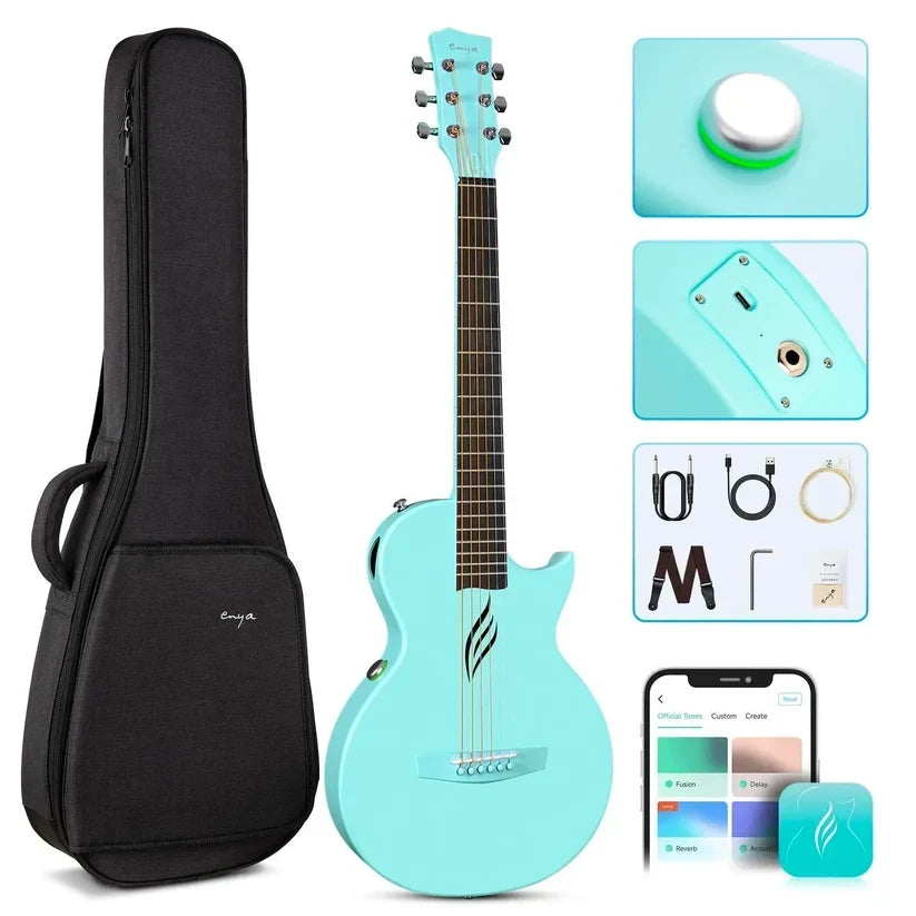 CarbonX™ 35" Smart Carbon Fiber Acoustic-Electric Guitar