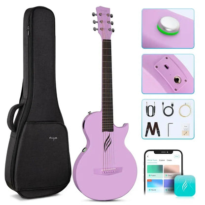 CarbonX™ 35" Smart Carbon Fiber Acoustic-Electric Guitar