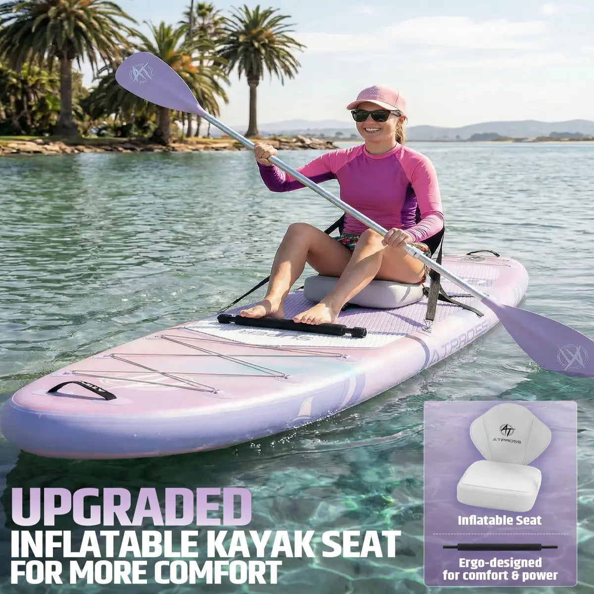 🌊🏄New product promotion 12'x36" Extra Wide Inflatable Paddle Board