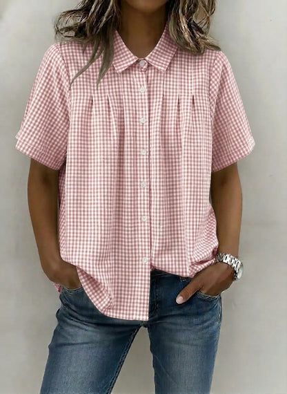 New Arrivals🔥Women’s Casual Gingham Checkered Shirt