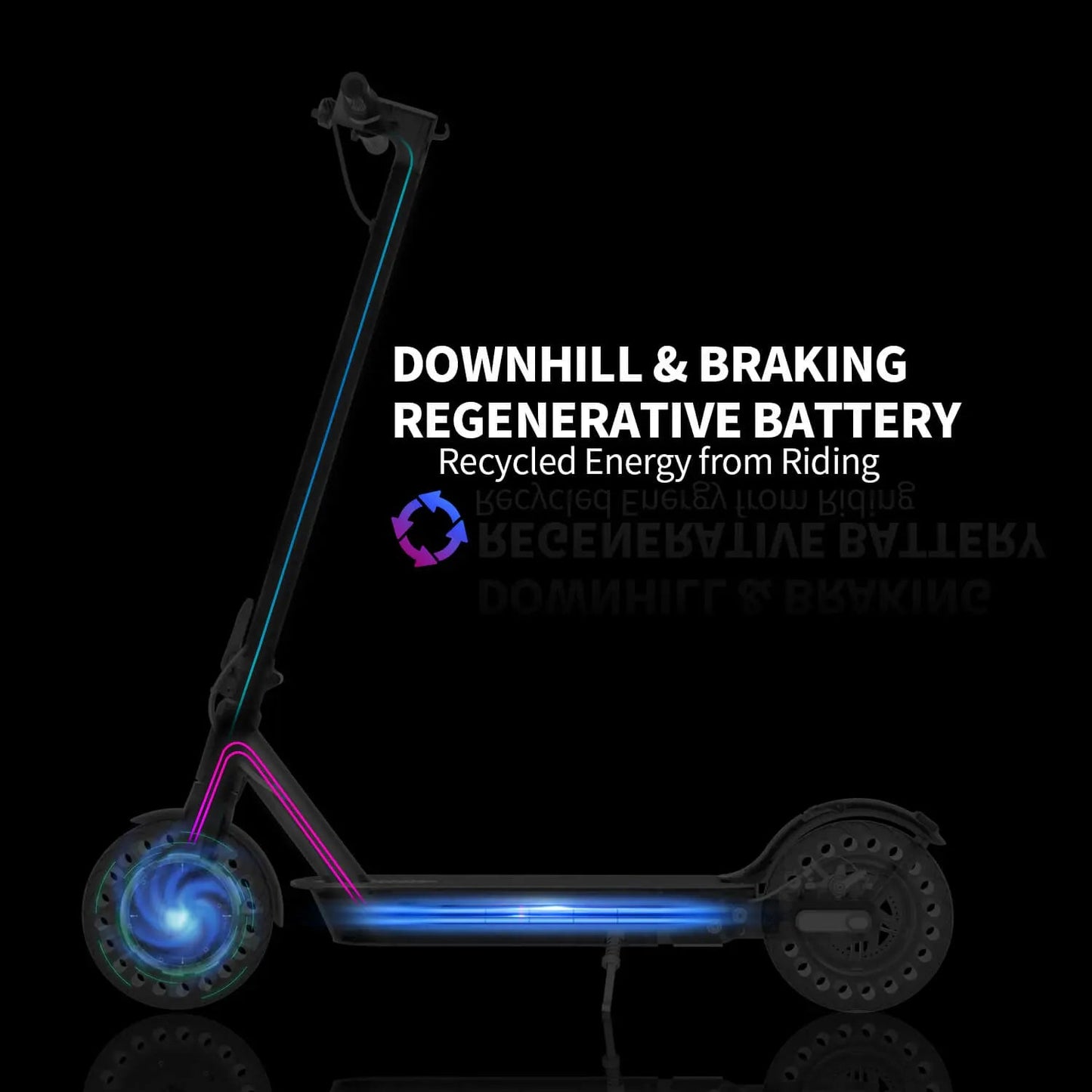⚡ Foldable Electric Scooter with Extended Range