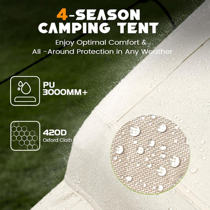 🔥Hot Sale - Waterproof Lightweight Oxford Cloth Automatic Inflatable Tent With Camping Equipment