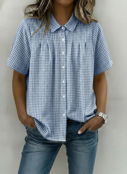New Arrivals🔥Women’s Casual Gingham Checkered Shirt