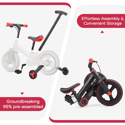 🔥Limited-Time Offer - 6-in-1 Convertible Toddler Tricycle & Balance Bike – Foldable & Adjustable